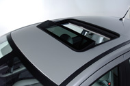 A TVS-900 sunroof, fully-open